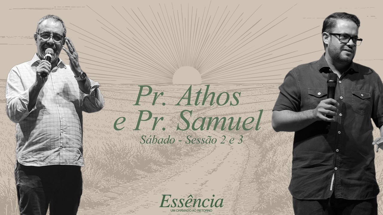 RGCONF 2026 - Sábado Manhã - Pr. Athos e Pr. Samuel