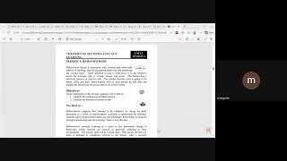 EAS207D LANGUAGE AND LEARNING TASK WEEK 3