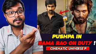 Pushpa In Rama Rao On Duty! 😱 | Pushparaj x Rama Rao Cinematic Universe? | Ravi Teja | Allu Arjun