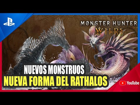 ⭐NUEVOS MONSTRUOS Y NUEVO RATHALOS - MONSTER HUNTER WILDS EN ESPAÑOL⭐ ...