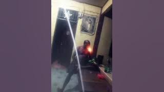 sante terhibur bersama paman koga
