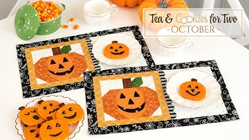 Tea & Cookies for Two - October | Shabby Fabrics