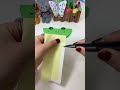 DIY Paper Frog That Can Stick Out Its Tongue! #shorts