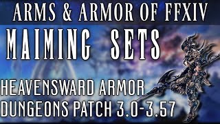 Dragoon Dungeon Armor Sets of Heavensward