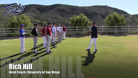 Trosky Baseball San Diego Advanced Infield Camp Montage