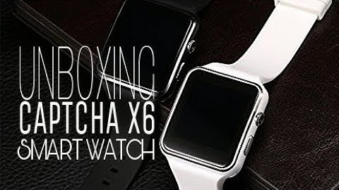 captcha x6 smartwatch with sim card and sd card  option.