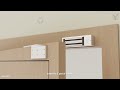 750KG single door maglock installation