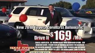 Texas Toyota of Grapevine Incredible Toyotathon Savings