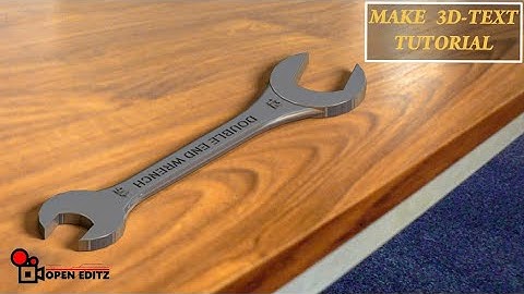 HOW TO MAKE  3D TEXT FOR CATIA  TUTORIAL