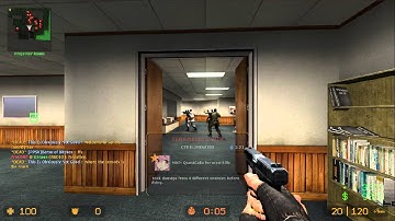 Counter-Strike: Source with my BF3 style sound pack