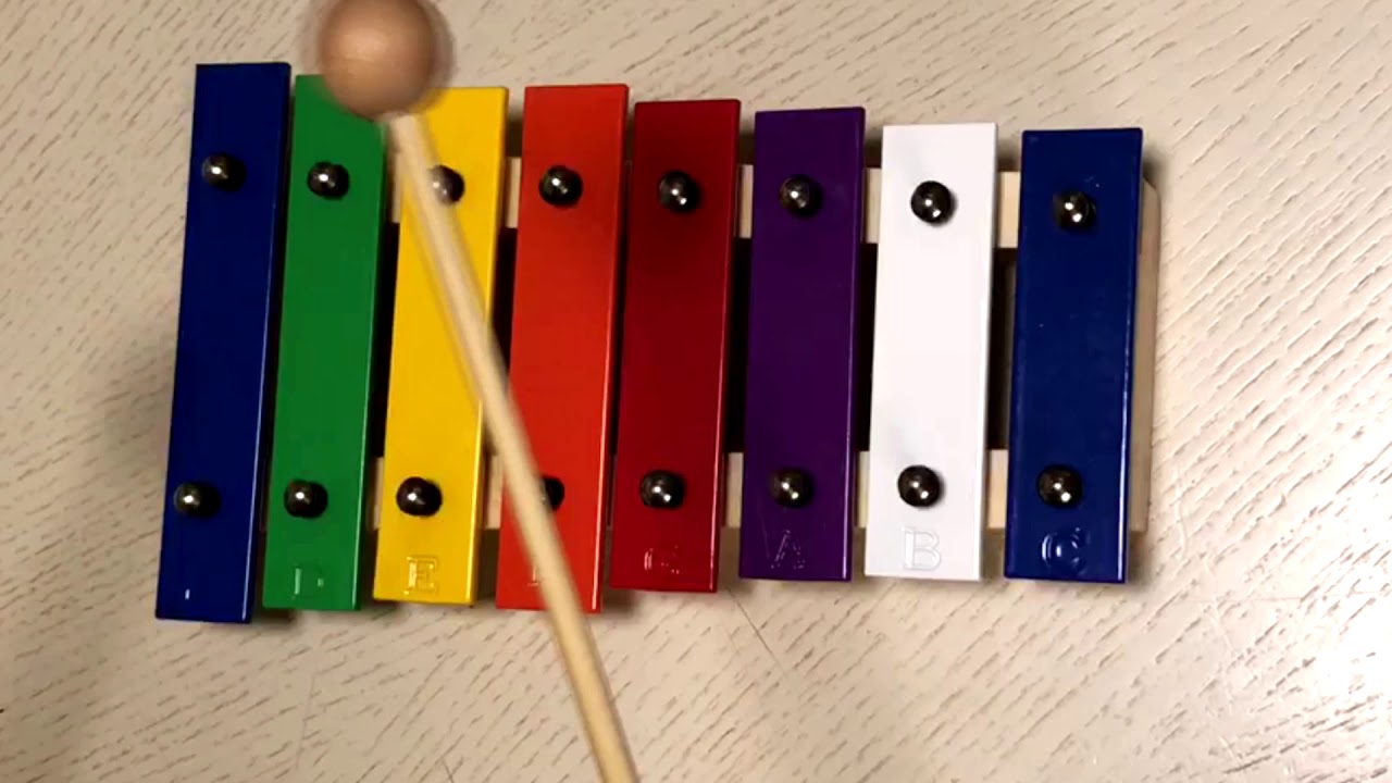 Old MacDonald Had A Farm on a 8 note xylophone YouTube