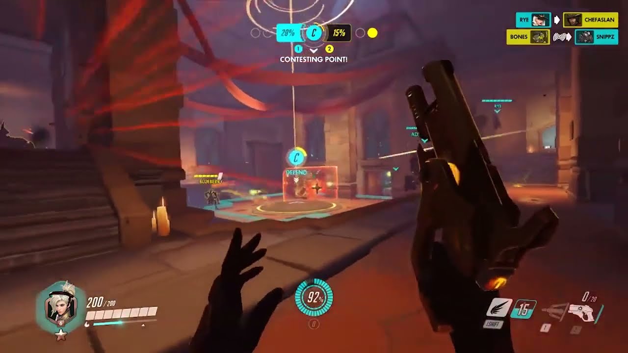 Overwatch Mercy movement 