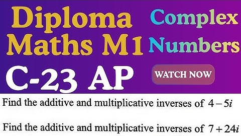 Complex numbers in telugu@maths naresh eclass