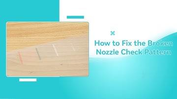 How to Fix the Broken Nozzle Check Pattern | LOKLiK iPrinter™ DTF-A3-XP600