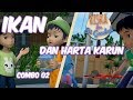 Riska dan Si Gembul - Ikan dan Harta Karun - Combo 02