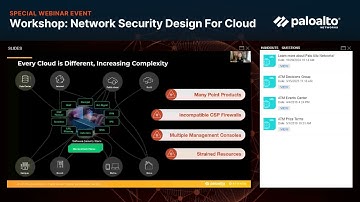 Workshop: Network Security Design For Cloud