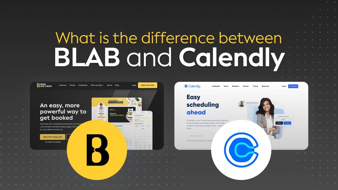 BLAB vs. Calendly - what are the biggest differences? - YouTube