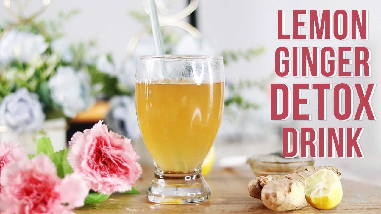 Best Homemade Detox Tea to fight against COVID 19 Lemon Ginger Drink