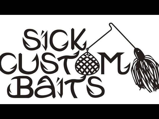 Catching Bass On Sick Custom Spinner Baits 