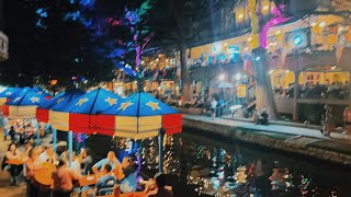 San Antonio River Walk at Night