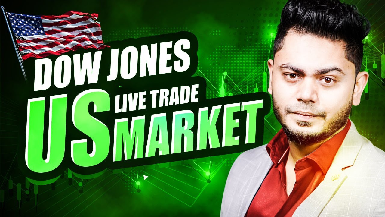 DOW JONES US MARKET LIVE TRADE YouTube