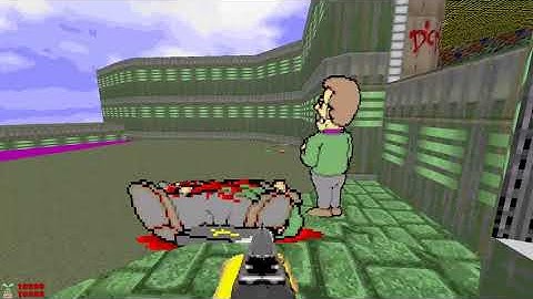 DOOM MOD The ULTIMATE SIMPSONS DooM 2 Hell in Springfield !!! By  ArtCfartsy@aol com MAP 01 & MAP 02