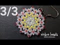 【DIY】xixkox beads 3/3 ビーズステッチのラジアルピアス