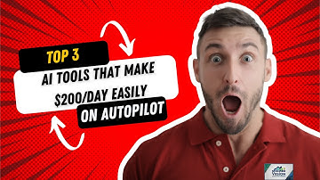 FAST MONEY: 3 AI Tools That Make EASILY €200/Day (On Autopilot)