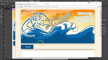 Photoshop rollover button placed in Muse