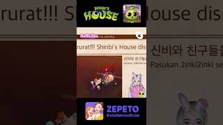 ZEPETO SHINBI'S HOUSE DISERANG #shorts screenshot 5
