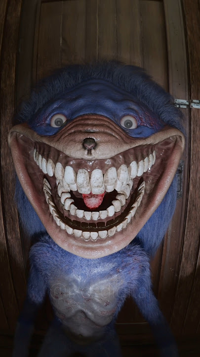 Better Keep Your Door Shut 🚪#shorts #horror #creepy #monster #sonic