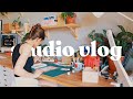 a week in my life as an artist | character sketches, painting, organising my inks | studio vlog