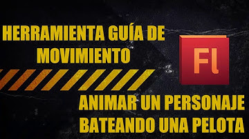 Herramienta guía de  movimiento en Flash CS6
