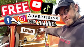 Free Advertisement Of Your Logo | Youtube, Tik Tok, Instagram, Facebook | Metal Detecting Vanlife