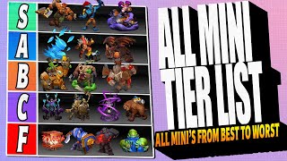 Warcraft Rumble ALL Mini Tier List Ranked From Best to Worst 2024