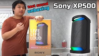 Trên tay Sony SRSXP500 l Loa Karaoke Mới Nhất SONY