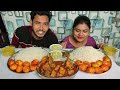 20 egg and chicken rice eating challenge ritu and robi