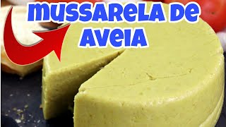 Conheça a mussarela de aveia! Queijo vegano rápido e barato!