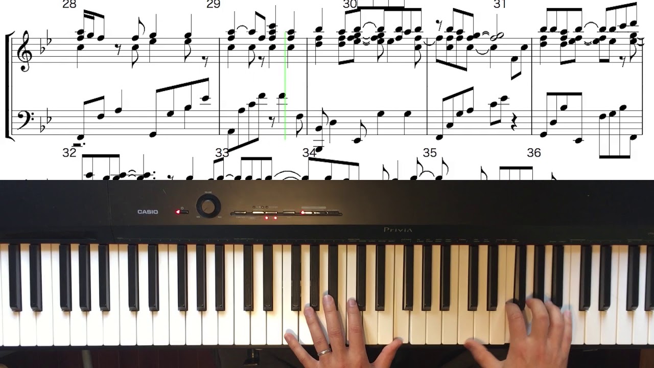 叫べ全地よ ピアノ演奏 楽譜 Chords Chordify