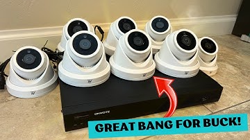 Best DIY Security Cameras? WATCH THIS Before You Buy a System! -ONWOTE Security Camera System Review