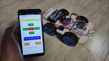 How to make Wifi based Robot Control with ESP8266 as Web Server using WiFi Access Point Part:2