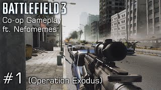 Battlefield 3 Co-op Gameplay - Mission #1: Operation Exodus