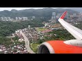 Firefly Boeing 737-800 take off from Penang to Kuching (inaugural flight)