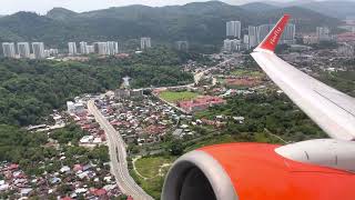 Firefly Boeing 737-800 take off from Penang to Kuching (inaugural flight)