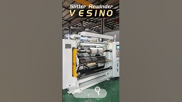 Flexible packaging film slitting rewinding machine