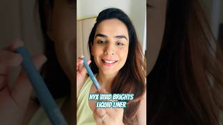 Nyx Vivid Brights Liquid Liner #nyxcosmetics #nyx #shortsvideo #shortsfeed #shorts #liquidliner