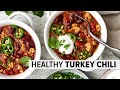 TURKEY CHILI | healthy, comforting, and wildly flavorful! image