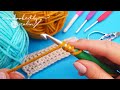 The only 3 stitches you need to learn crochet 