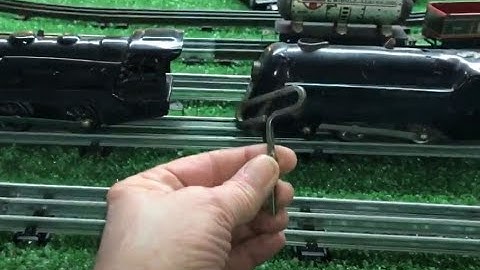 MARX 898 / COMMODORE VANDERBILT / WIND UP LOCOMOTIVES / LUBED & TUNED / RUNNING LIKE NEW