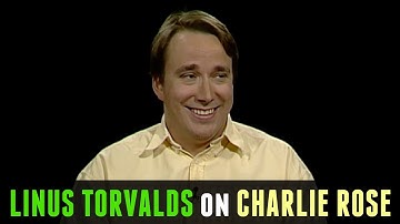 Linus Torvalds on Charlie Rose [2001]